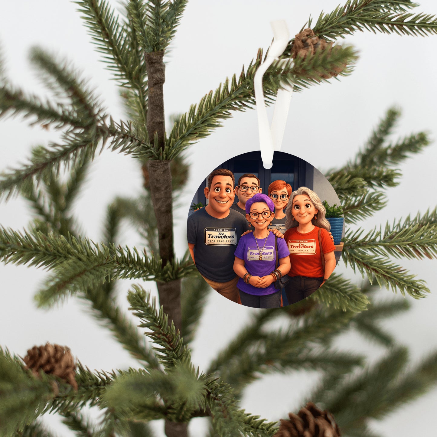 The Travelers Christmas Ornament