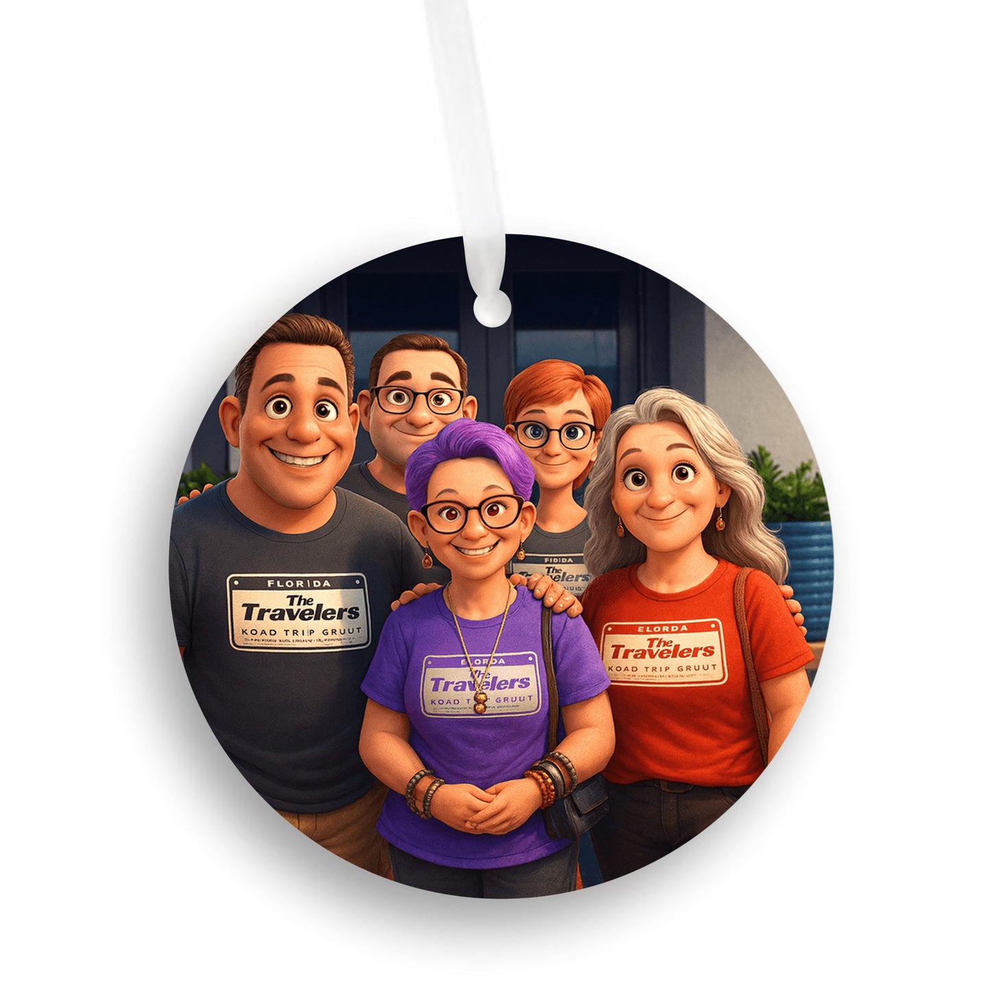The Travelers Christmas Ornament