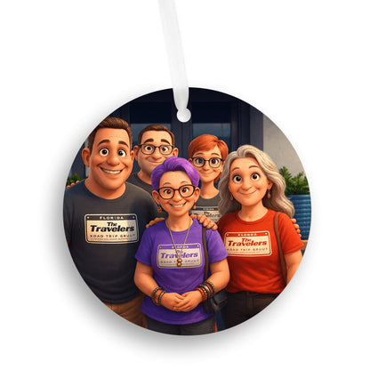 The Travelers Christmas Ornament